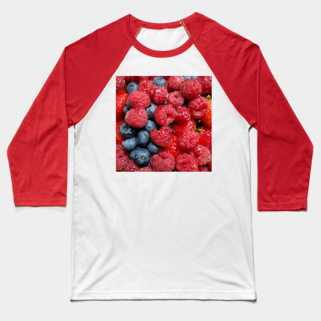 Berry Bonanza Baseball T-Shirt by Christine aka stine1